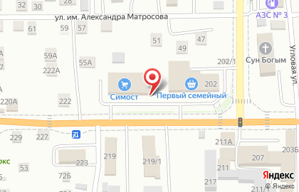 Магазин оборудования и материалов для строительства и ремонта Симост на Сахалинской улице на карте
