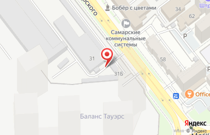 Автосервис в Самаре на карте