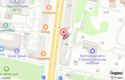 Торговая компания Labra в Белгороде на карте