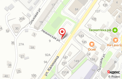 Автостоянка во Владивостоке на карте
