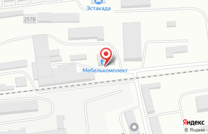 Торгово-производственная компания Мебелькомплект на Тувинской улице на карте