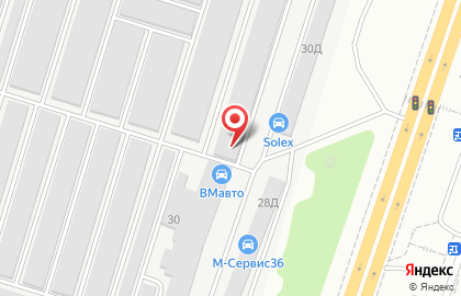 Гаражный кооператив Титан на улице Антонова-Овсеенко на карте