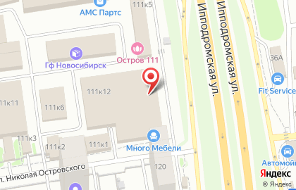 Салон мягкой мебели Divani & Divani на улице Николая Островского на карте