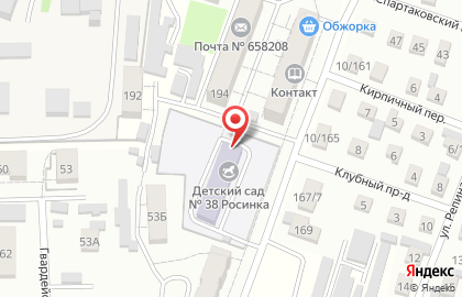 Детский сад Росинка №38 на карте