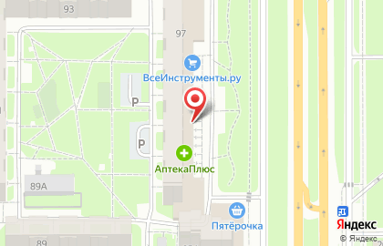 Служба доставки еды Lucky Rolls на карте
