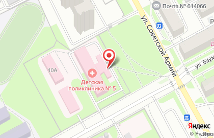 Банкомат УБРиР на улице Советской Армии на карте