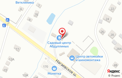 Садовый центр Абдуллиных в Октябрьском районе на карте