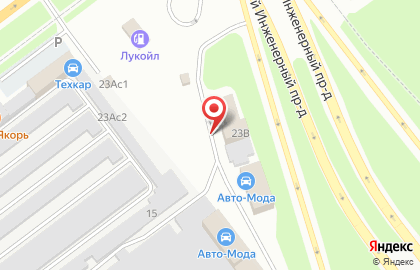 Закусочная на Инженерном 14-м проезде, 23Б на карте