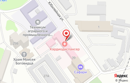Кардиологический диспансер СОККД на Теннисной улице на карте