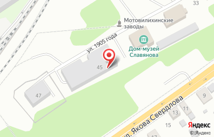 Рекламное агентство полного цикла Ленинград в Мотовилихинском районе на карте