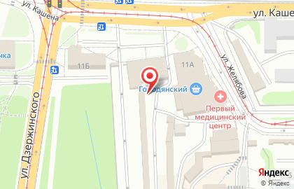 Семигорье на улице Кашена на карте