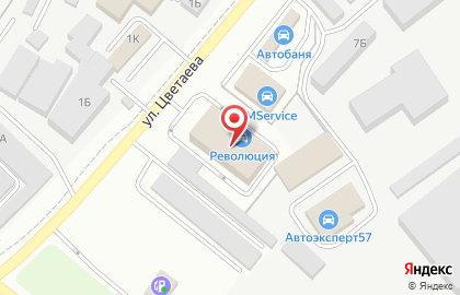 Экспресс Маникюр на улице Цветаева на карте