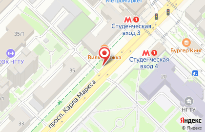 Квадратный метр на карте