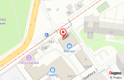 Океан в Мотовилихинском районе на карте