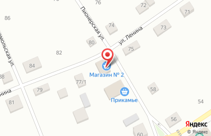 Магазин №2 в Перми на карте