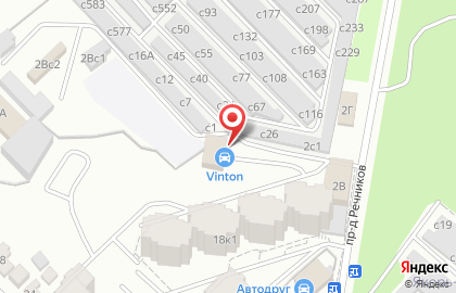 Студия автостайлинга Vinton на карте