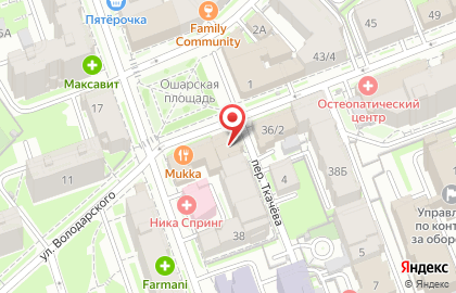 Нижегородский филиал Банкомат, Московский индустриальный банк на метро Горьковская на карте