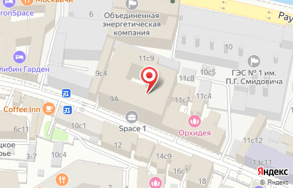 Компания по аренде офисов Space 1 на Садовнической улице на карте