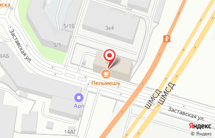Микрокредитная компания Лига Денег на карте