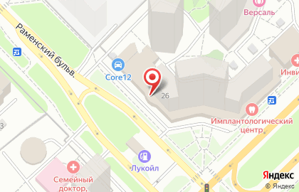 Салон-парикмахерская Доступная Территория на метро Раменки на карте