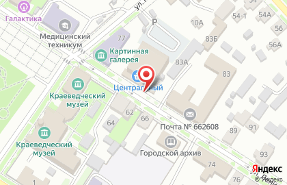 Дешевая аптека в Красноярске на карте