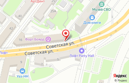Центральная городская библиотека им. В.И. Ленина в Нижнем Новгороде на карте