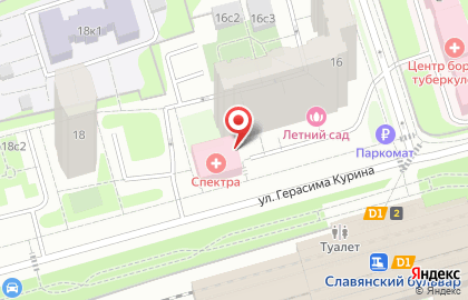 Массажный клуб Ton Club на улице Герасима Курина, 16 на карте