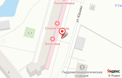 Ловозерская центральная районная больница в Мурманске на карте