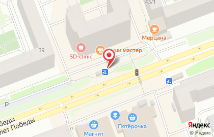 Киоск по продаже печатной продукции ТРП Информпечать на улице 30 лет Победы на карте