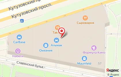 Компания Goldex Robot на Кутузовском проспекте, 57 на карте