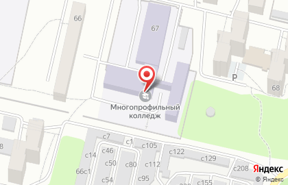 Рязанский многопрофильный колледж на карте