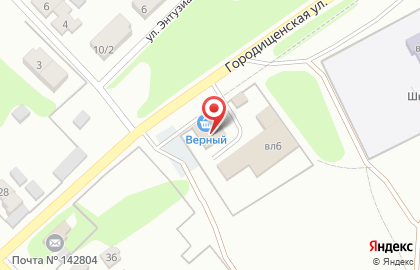 Универсам Верный в Москве на карте