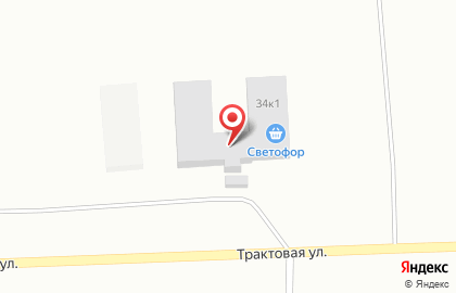 Магазин по продаже овощей по продаже овощей на Трактовой улице на карте