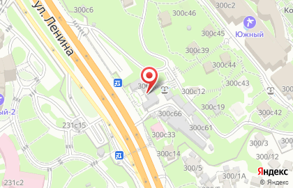 Банкомат СберБанк на улице Ленина, 300 к 26а на карте