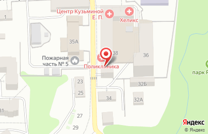 Продовольственный магазин Веста в Центральном районе на карте