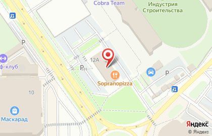 Пиццерия Sopranopizza на карте