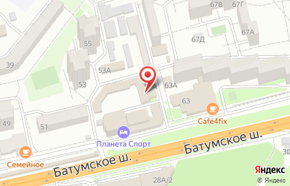 Магазин Миллион мелочей в Лазаревском районе на карте