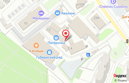 Магазин инженерного оборудования Гидросеть в Чехове на карте