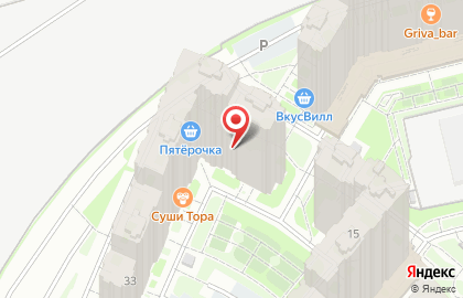 Магазин Красное & Белое в Санкт-Петербурге на карте
