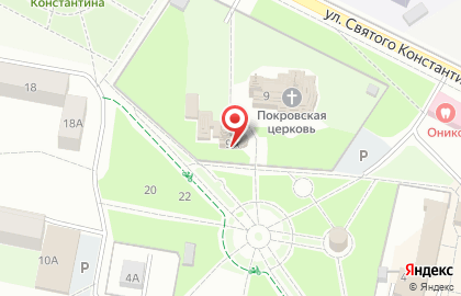Церковь Покрова Пресвятой Богородицы в Москве на карте