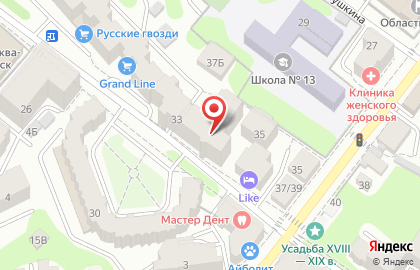 Торгово-монтажная компания на улице Космонавта Комарова на карте