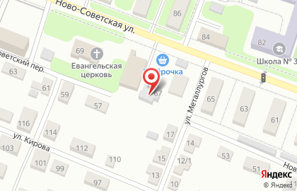 Супермаркет Пятёрочка в Бежицком районе на карте