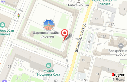 Царевококшайские сувениры на карте