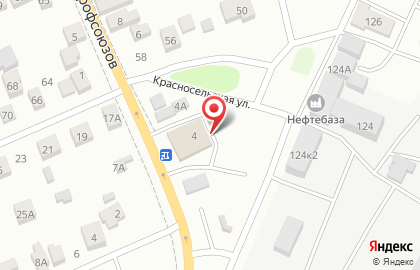 Автосервис на Профсоюзов в Октябрьском районе на карте