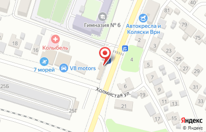 Магазин у переезда на карте