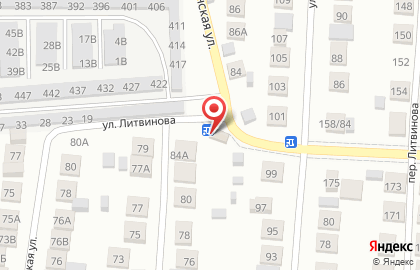 Продуктовый магазин на ул. Суворова, 99/1 на карте