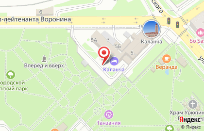 Октябрьская на Коммунистической улице на карте