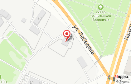 Компания СВ-Сервис на улице Лебедева на карте