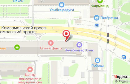 Микрокредитная компания Арифметика на Комсомольском проспекте на карте