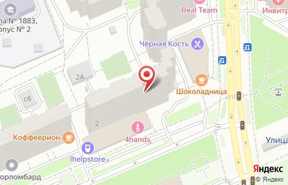 Участковый пункт полиции район Южное Бутово на бульваре Адмирала Ушакова на карте